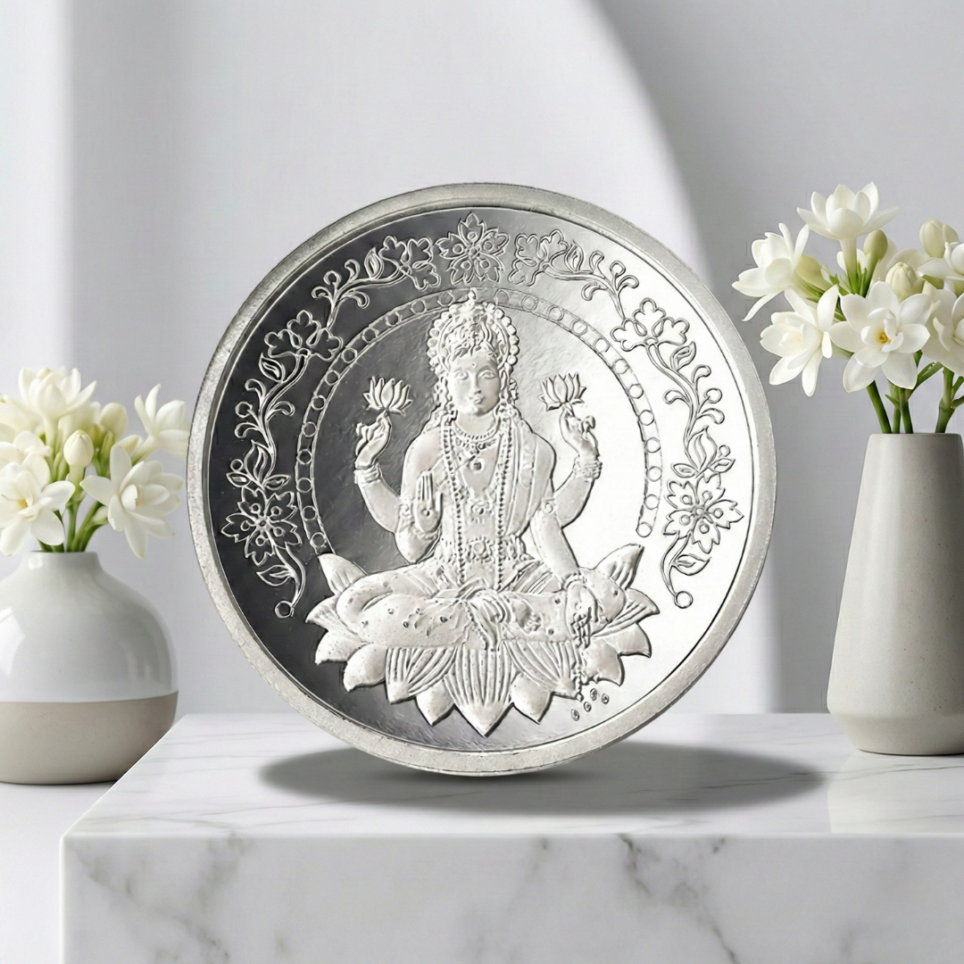 SHRI LAKSHMI SILVER COIN 10 GM BY ACPL