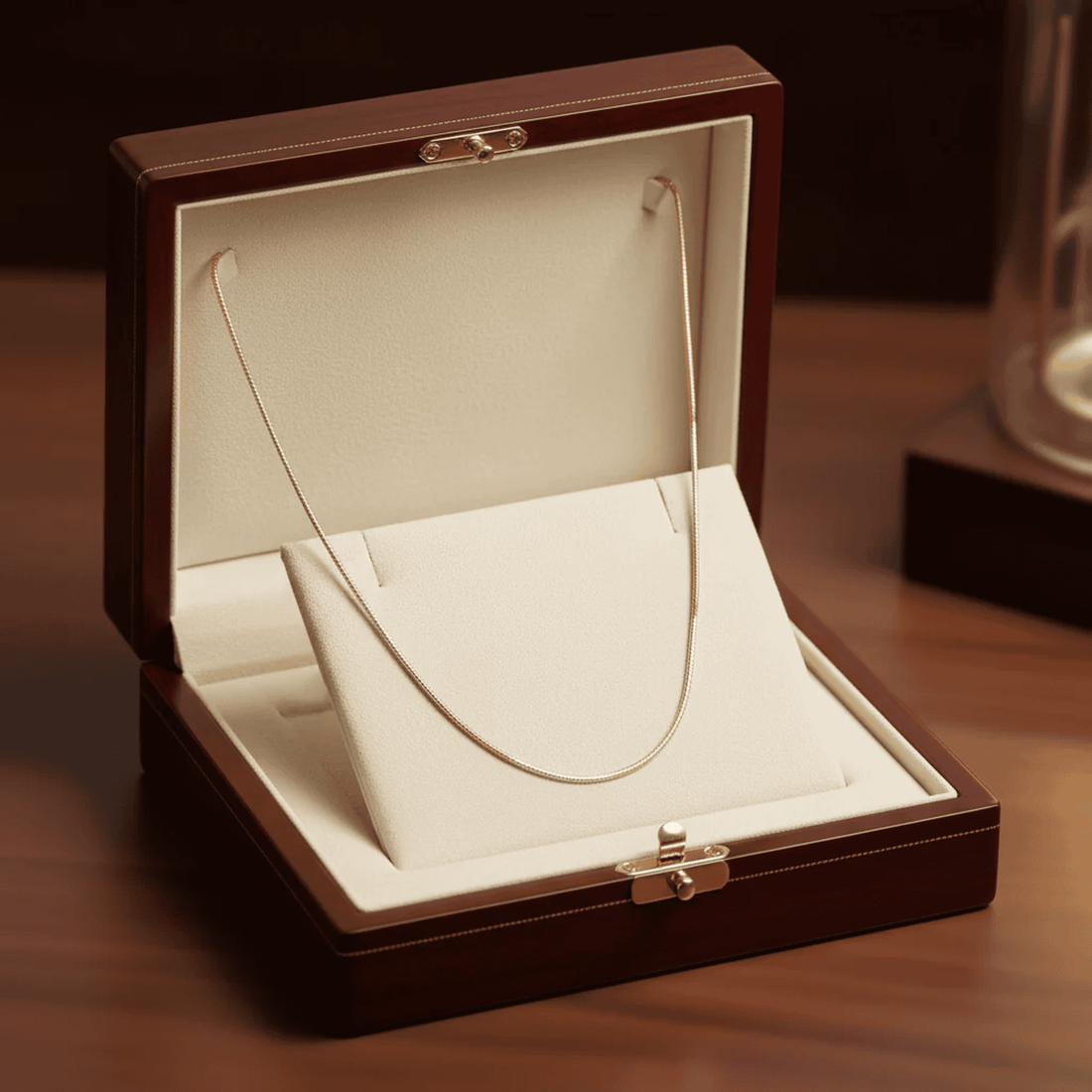 Triple Tone Flat Snake Chain Necklace for Women - Blisseallure.in
