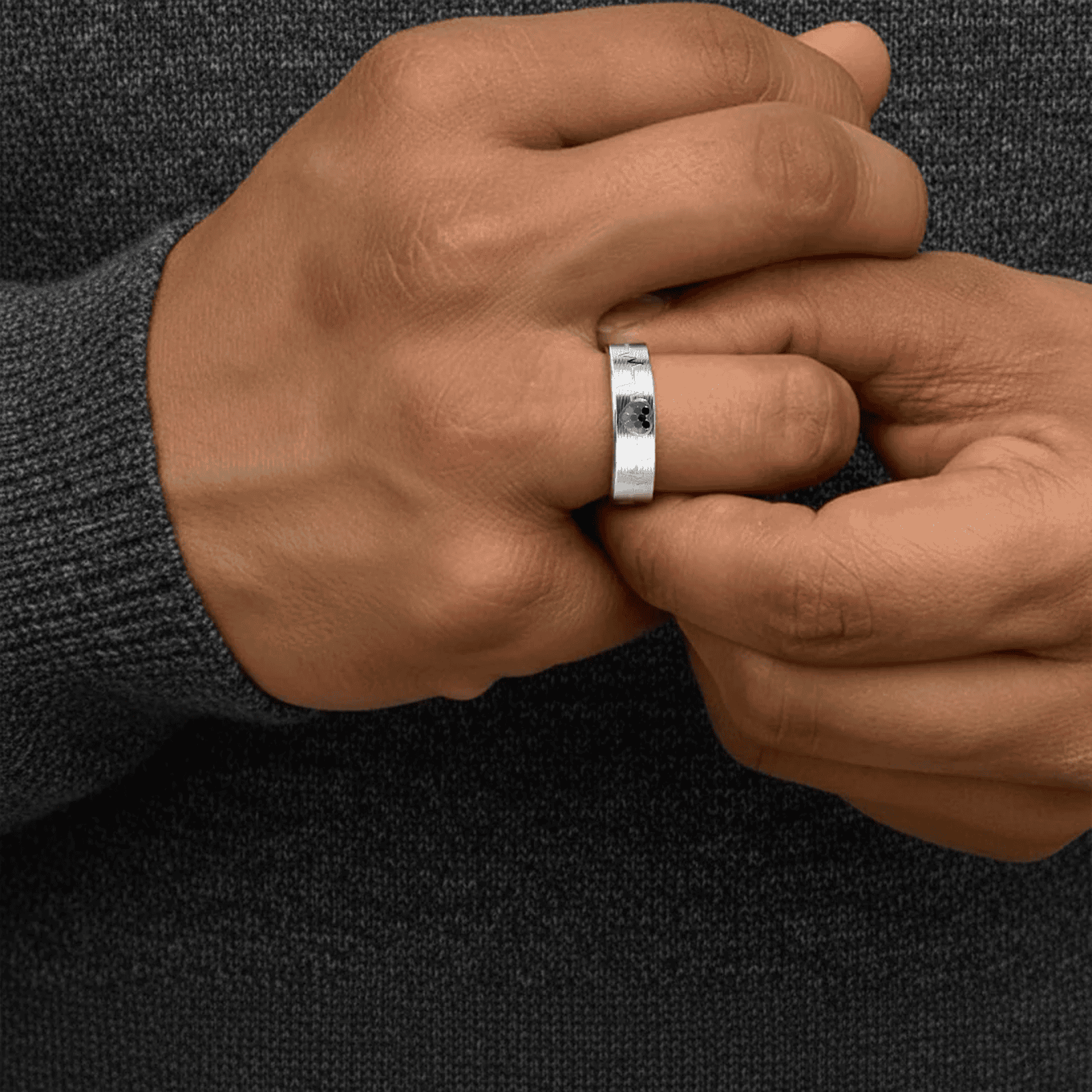 Love Pulse Ring For Men - Blisseallure.in
