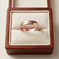 Rose Gold-Plated Band Ring - Blisseallure.in
