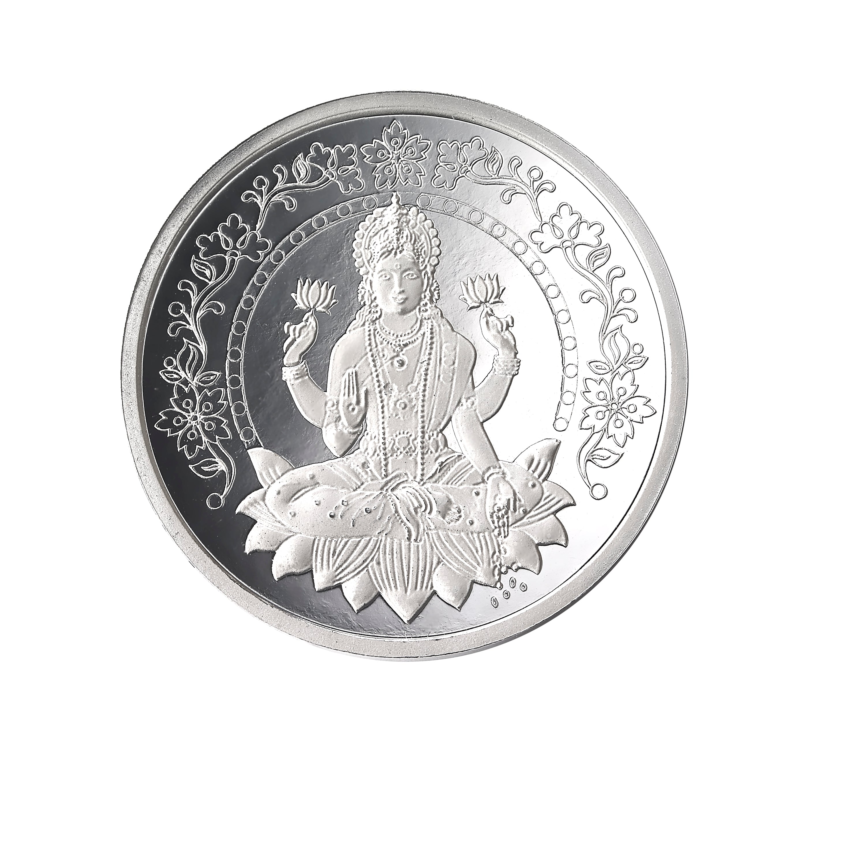 BLISSE ALLURE 999 GODDESS LAKSHMI SILVER COIN 10 GM