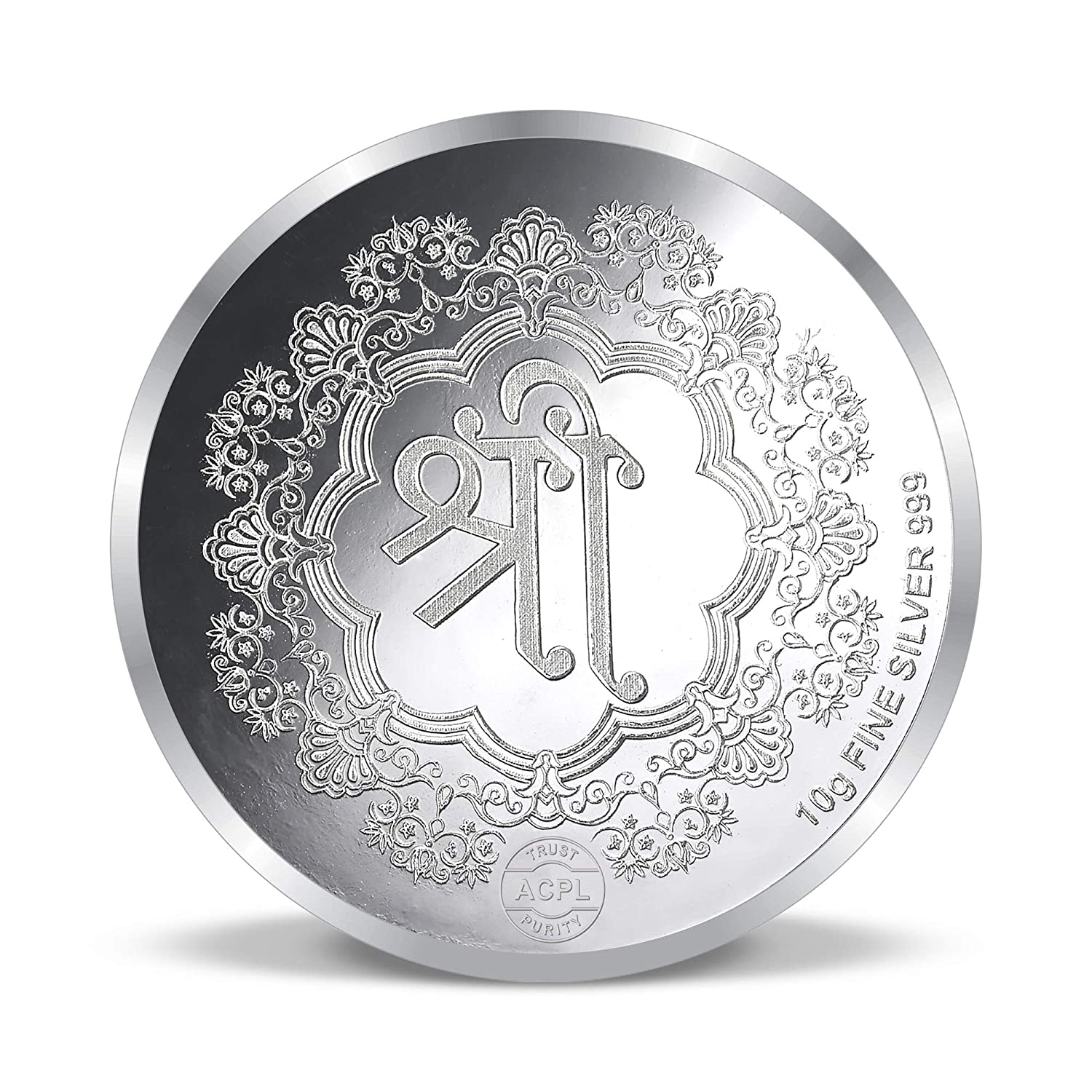 BLISSE ALLURE 999 GODDESS LAKSHMI SILVER COIN 10 GM