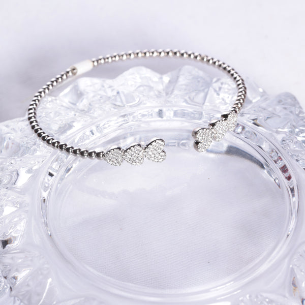 Blisse Allure Sterling Silver Bangle