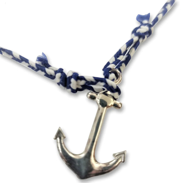 Blisse Allure Sterling Silver Fancy Anchor Rakhi