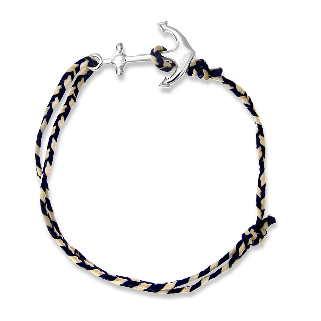 Blisse Allure Sterling Silver Fancy Anchor Rakhi