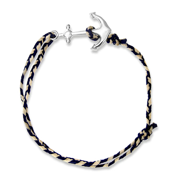 Blisse Allure Sterling Silver Fancy Anchor Rakhi