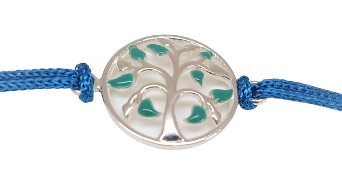 Blisse Allure Sterling Silver Tree of Life Rakhi for your dear Brother