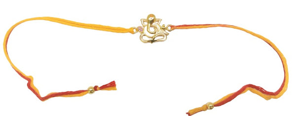 Blisse Allure Sterling Silver Ganesh Rakhi for your Brother