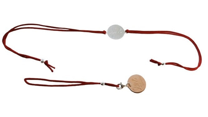 Blisse Allure Sterling Silver Love you message Rakhi and Lumba Combo