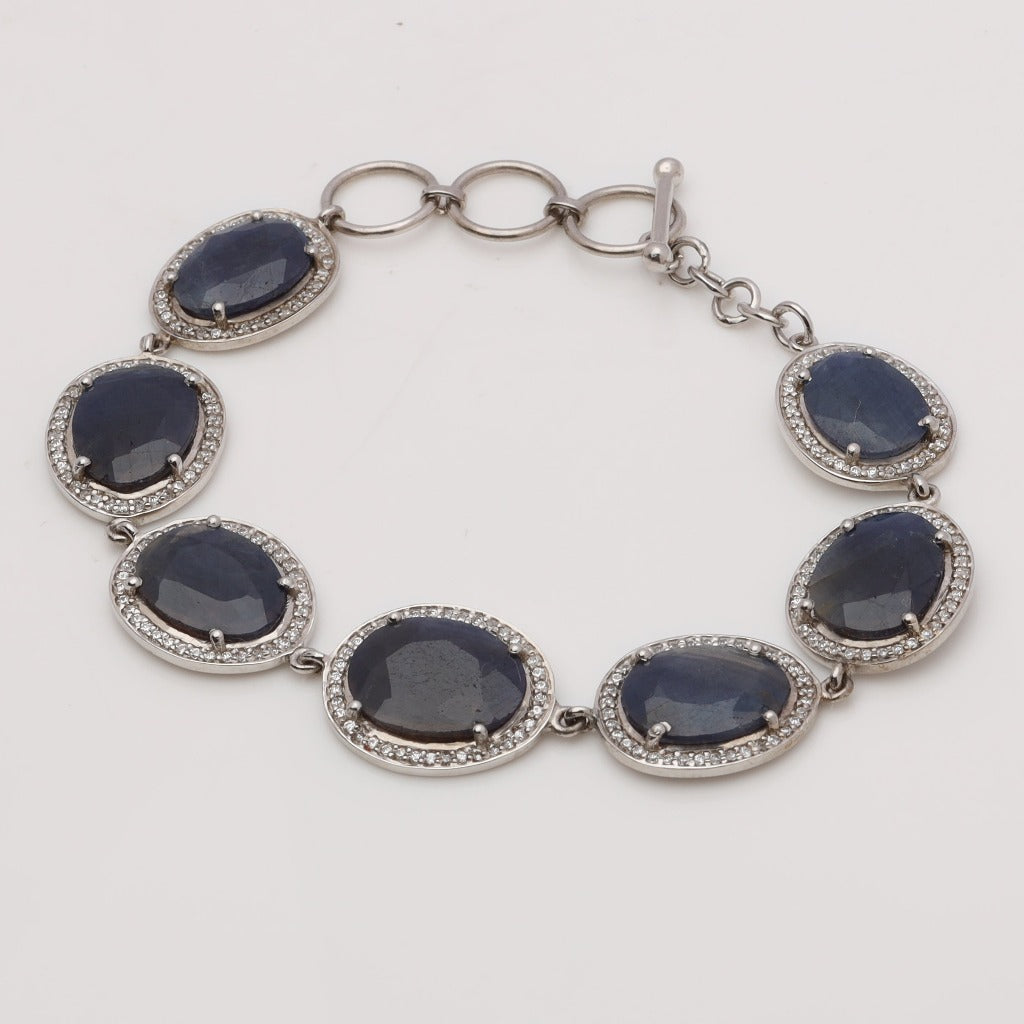 Simply Sapphire Diamond Bracelet – Steven Singer Jewelers