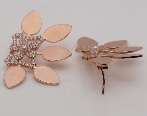 Buy Rose GoldToned Earrings for Women by Giva Online  Ajiocom